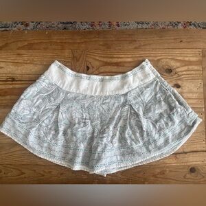 Free people short with floral print